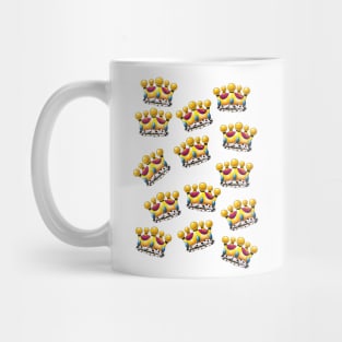 Kings crown pattern Mug